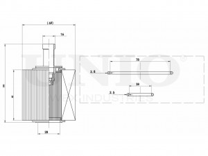 Фильтр масляный (eco) FLT-20086 UNIO