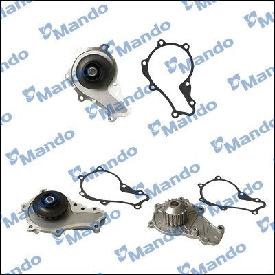 Насос водяной PEUGEOT Partner (08-) MANDO MMC010037 MANDO