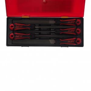 Набор напильников 203мм 5 предметов в кейсе JTC JTC-K8053 JTC TOOLS