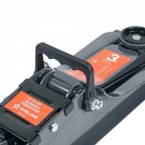 Домкрат подкатной 3т низкопрофильный (MIN - 85мм, MAX - 380мм) (AJ-3F-370) AJ3F370 AIRLINE