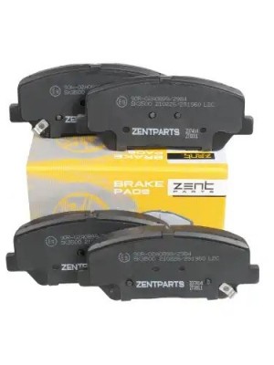 колодки дисковые передние! KIA Optima, Hyundai Genesis/Veloster 2.0 10> Z07414 ZENTPARTS