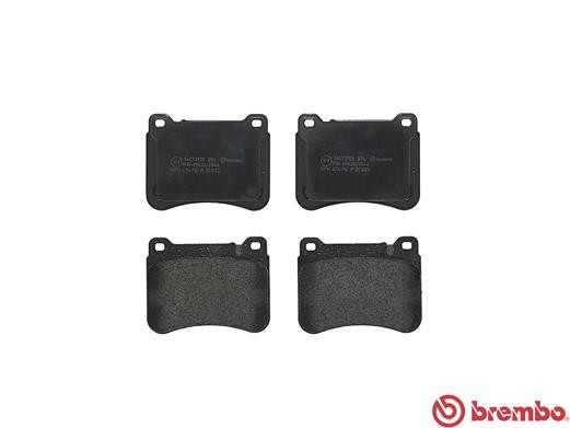 P50073 колодки дисковые передние!\ MB W203/S203/CL203 1.8-3.5i/2.2-3.0CDi 02> P50073 BREMBO