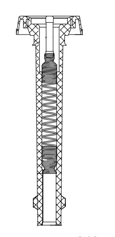 Наконечник катушки зажигания для а/м ГАЗ, УАЗ с двиг. 405/409 с резистором (STC  STC 0317 START VOLT