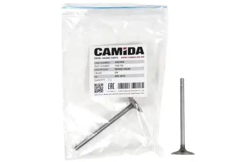 Клапан впускной ГАЗЕЛЬ дв. Cummins ISF2.8 5261320, 5308264 110112 CAMIDA