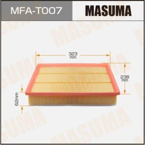 фильтр воздушный!\Toyota Land Cruiser J150 4.0i 09> MFAT007 MASUMA
