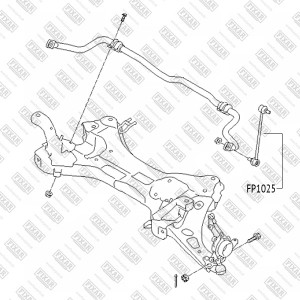 HYUNDAI IX35 (2010>) FP1025 FIXAR