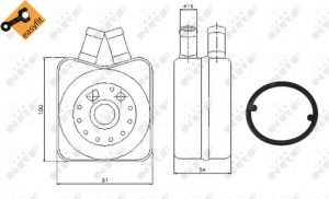 AUDI A3 (8L1) (1996-2003) 31304 NRF