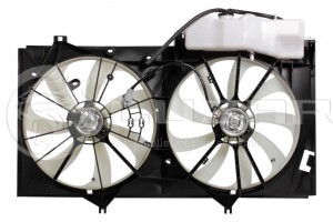 Э/вентиляторы с кожухом (2 вент.) для а/м Toyota Camry (11-) 2.0i/2.5i LFK1919 LFK1919 LUZAR