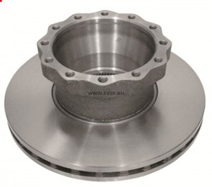 Диск тормозной Volvo 330x157x34x12 960343 EMMERRE