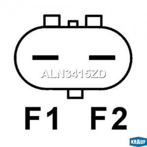 Генератор VOLGA Siber дв.CHRYSLER (2.4 I) DODGE Sebring,Stratus (2.4/2.7 I) KRAU ALN3415ZD KRAUF