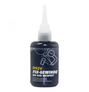 Фиксатор резьбы "MANNOL" 9927 (10 мл) (долговременный) 9927 MANNOL