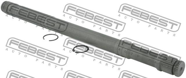 ПОЛУОСЬ ЛЕВАЯ подходит для FORD EXPLORER TUB 2011-2013 [CAN] 2112-TTFLH 2112-TTFLH FEBEST