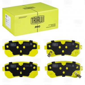 Колодки торм. Hyundai Accent III (05-)/Kia Rio II (05-) диск. зад. (керам.) (PF  PF0874CR TRIALLI