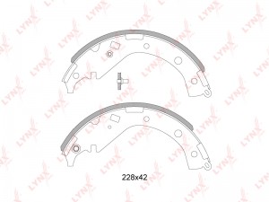 колодки барабанные!\ Toyota RAV4 2.0i 16V 00-06 BS-7524 LYNXAUTO