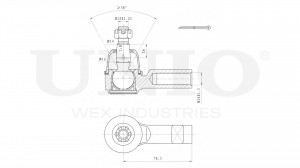 Наконечник рулевой SSP-10178 UNIO
