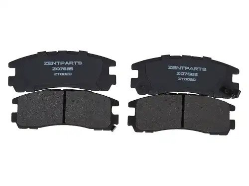 колодки тормозные дисковые!\ Mitsubishi Galant 1.8-2.5/2.0D/GDi 92-00/Eclipse 95 Z07685 ZENTPARTS