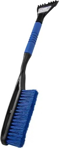 щетка со скребком для твердого льда! NBR рукоятка, 635мм BRX0070001 BRIX