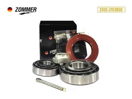 Ремкомплект ступицы передней Газель, Соболь 2217, 2752 33023103800 ZOMMER