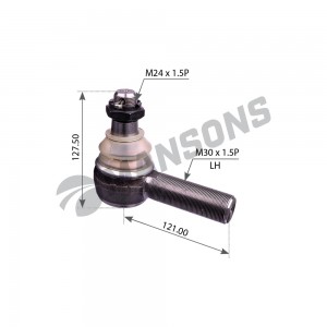 наконечник рулевой тяги !LHT M30x1.5 M24x1.5 /27 L=121 Omn MB,MAN,Volvo,Scania 700.080 MANSONS