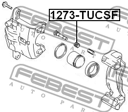 Пыльник направляющей передн суппорта HYUNDAI CRETA 1273-TUCSF 1273-TUCSF FEBEST