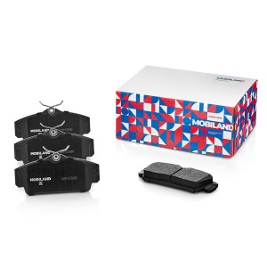 Колодки тормозные дисковые передние (4 шт.) с п/шум. пласт. для а/м NISSAN ALMER 429103680 MOBILAND