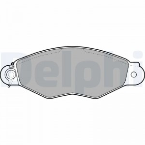 LP1610 колодки дисковые п.\ Citroen Xsara 1.4i-1.9TD, Renault Kangoo all 97-05 LP1610 DELPHI