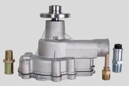 Насос водяной ГАЗ дв.4216 Евро-4 Газель-Бизнес (2 штуцера d-20 и 18 мм) АВТОМАГН 42161307010 AVTOMAGNAT