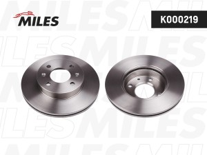 Диск тормозной передний D241мм R13 HYUNDAI GETZ 1.1-1.6 02- без ABS (TRW DF6040) K000219 MILES