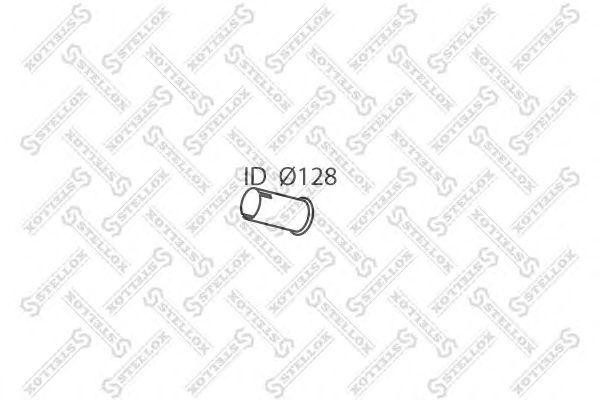 труба глушителя приемная с гофрой !d=128 \Iveco EuroTech/Star Cursor 82-03708-SX STELLOX