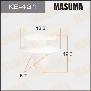 Клипса VW Golf (12-) крепления обшивки двери MASUMA KE-431 MASUMA