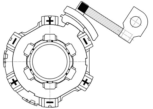 Узел щеточный стартера для а/м VAG A4 (07-)/Q5 (08-) 2.0TDI (Start-Stop) (VBS 18 VBS 1865 START VOLT