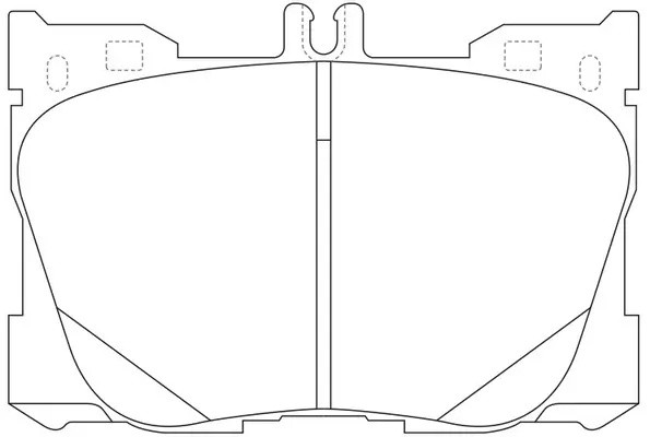 Колодки тормозные передние MERCEDES W205/W213/GLC (X253/C253) 15- BP31033 BP31033 SB NAGAMOCHI