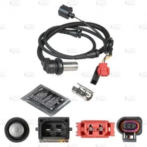 Датчик ABS для а/м Audi A6 (97-)(с 01.1999) перед. лев./прав. с 2 разъемами (VS- VSABS2302 START VOLT