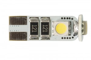 Лампа светодиодная 12V W5W T10W 1W W2.1х9.5SD бесцокольная белая блистер (2шт.)  1009304 XENITE