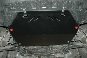 ЗАЩИТА КАРТЕРА И КПП MITSUBISHI OUTLANDER , 2,0, 2,4 CVT 2/4WD,, 2013 - 14.2580 SHERIFF