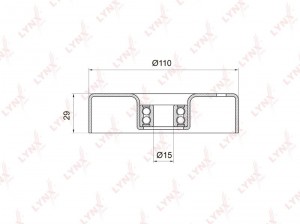 MB W124/202/210 / VW LT 96> Бензин, М 111... PB-5009 LYNXAUTO