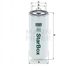 Фильтр вентиляции картера ALUP-KOMPR / DEMAG / IRMER & ELZE LB 962-20 MANN FILTER