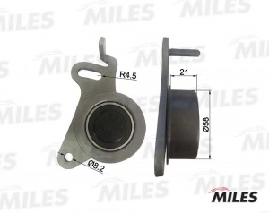 Ролик ГРМ HYUNDAI GALLOPER/H-100/PORTER/STAREX/MITSUBISHI PAJE... (INA 531023120 AG02017 MILES