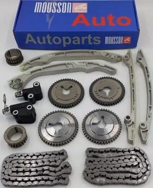Комплект цепи ГРМ Nissan VK56DE 5,6L(звезды) STKVK56DEG MOUSSON
