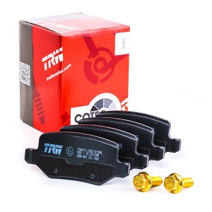 Колодки задние MERCEDES W169, W245, VANEO (414) GDB1481 GDB1481 TRW