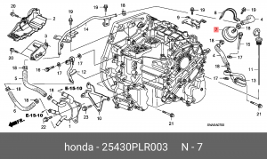 Фильтр АКПП HONDA 25430-PLR-003 25430PLR003 HONDA