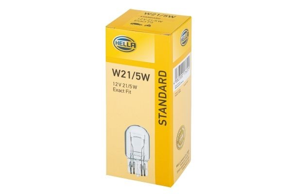 лампа! (P21/5W) 12V W3X16q стоп-габарит 8GD008893-002 HELLA