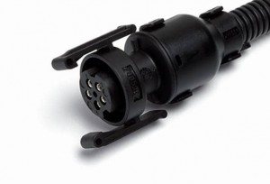 Разъем МАЗ,ГАЗ,УАЗ МАЗ прямой (5 проводов, байонет) CARGEN AX524 CARGEN