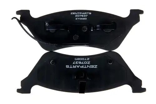 колодки дисковые задние!\ Dodge Caravan, Chrysler Voyager/Grand Voyager all 00> Z07637 ZENTPARTS