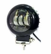 фара светодиодная! WL-430 (кругл. мет.корп., LENS, 3 LED, 45W)\ 5209 VYMPEL