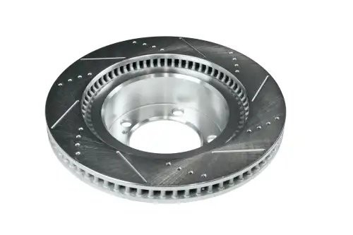 Передний тормозной диск Evolution с перфорацией и насечками, в покрытии GEOMET J JBR1309 POWERSTOP