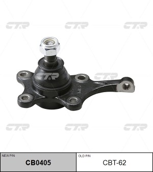 Опора шаровая TOYOTA Liteace 1988 ~ 1996 / Townace 1988 ~ 1996 перед.лев. (стары CB0405 CTR