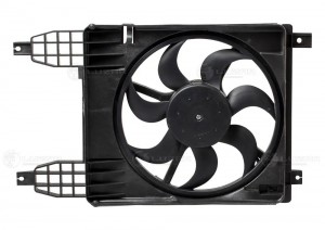 Вентилятор с кожухом Chevrolet Aveo (T255) LFK0581 LFK0581 LUZAR