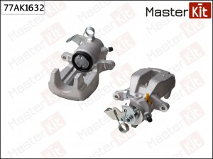 Суппорт тормозной задний левый Volkswagen BORA (1J2) 1998-2013, GOLF IV (1J1) 19 77AK1632 MASTER KIT