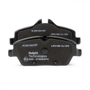 LP2186 колодки дисковые п.\ BMW 1-Series E87 1.6i/1.8D 04> LP2186 DELPHI
